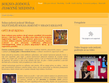 Tablet Screenshot of e-medispa.cz